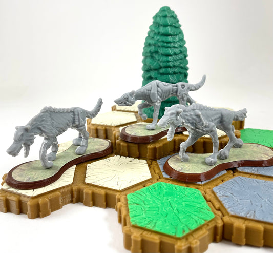 Death Stalkers (small peanut base - squad of 3)