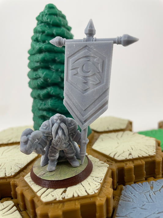 Aquilla Flagbearer (standard base)