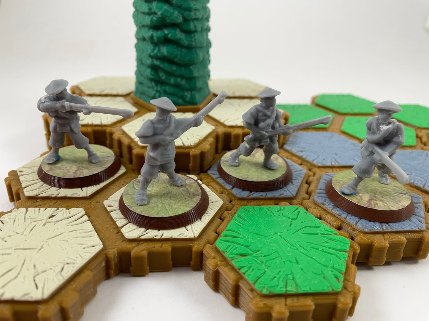 Ashigaru Harquebus (standard base - squad of 4)