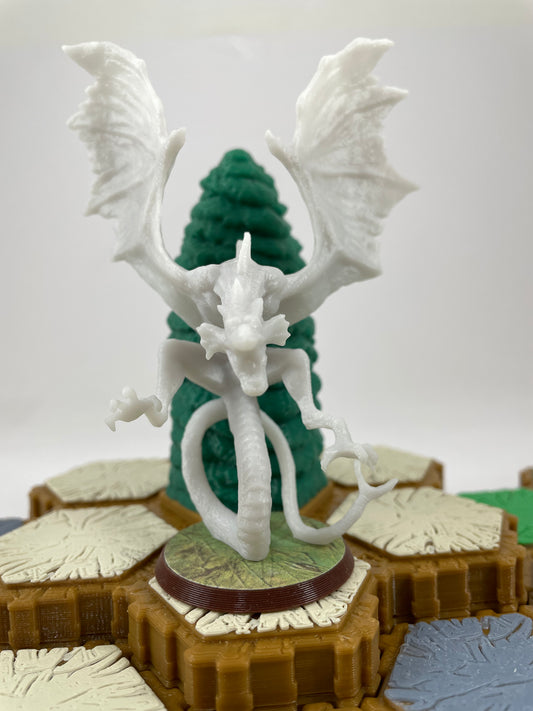 Himmelskralle (large single D&D base)