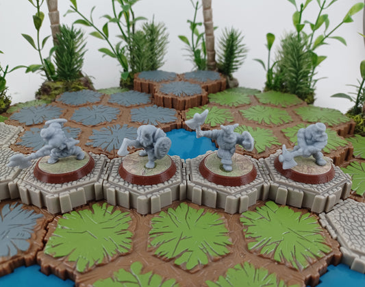 Axegrinders Of Burning Forge (standard base - squad of 4)