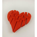 3D Printed Flexy Heart Fidget Toy