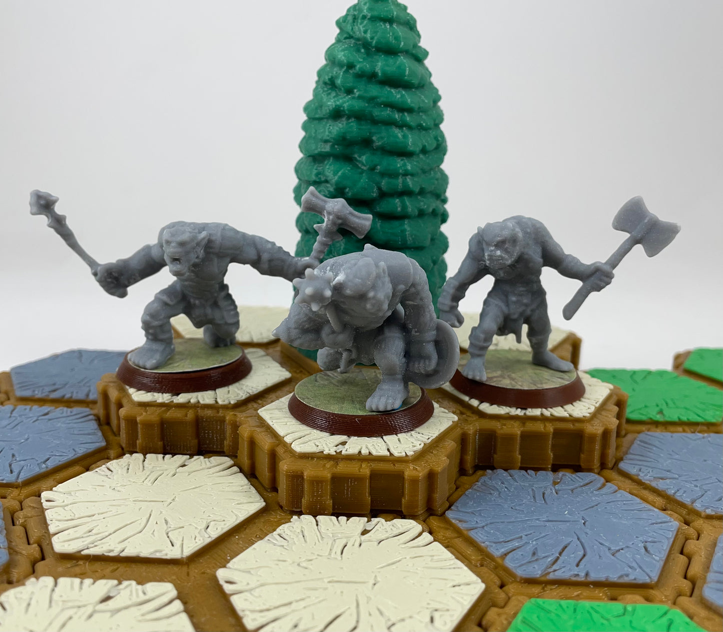 Horned Skull Brutes (standard base - squad of 3)