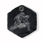Heroscape Laser Engraved Slate Coasters