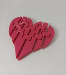 3D Printed Flexy Heart Fidget Toy